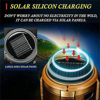 CampMaster™ - 6-in-1 tragbare Solar-LED-Campinglampe