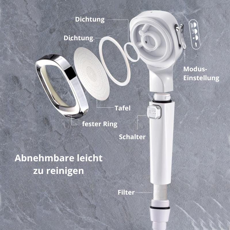 AquaPulse Pro™ - Transformeert douches in luxe