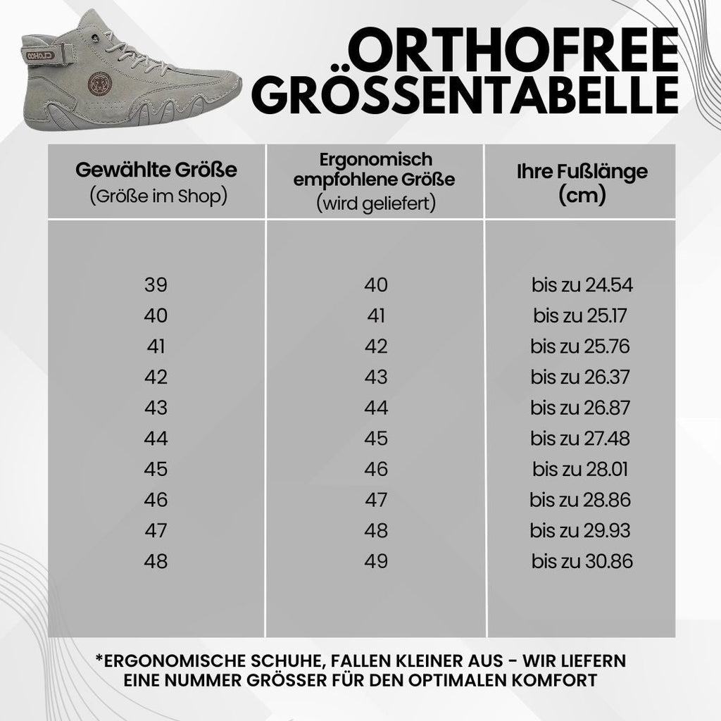 OrthoFree - Leichte ergonomische Barfußschuhe