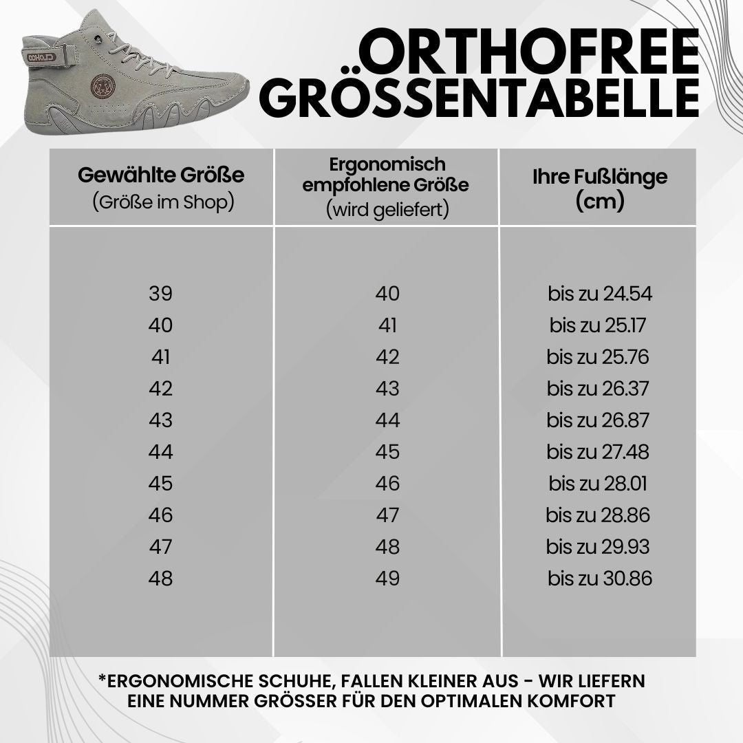 OrthoFree - Leichte ergonomische Barfußschuhe