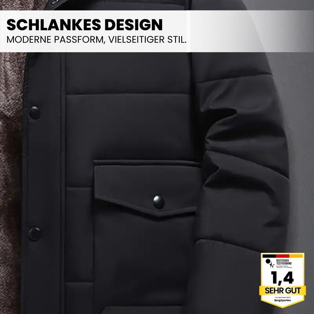 ThermoMax - Herren-Kapuzenjacke für den Winter