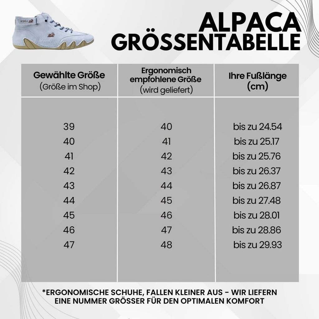 Alpaca – ergonomische Barfußschuhe