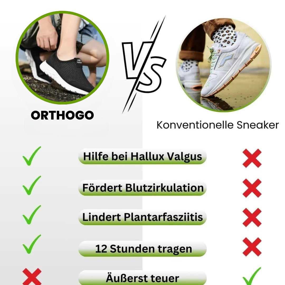 OrthoGo - federleichter und wasserfester Ortho Schuh