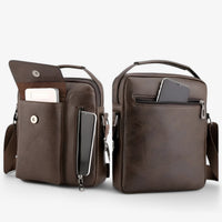 Prestige™ – Luxus Leder Schultertasche für Stil und Funktionalität
