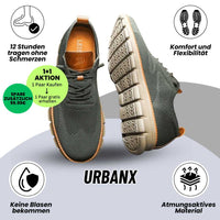 UrbanX - ergonomische ultrabequeme Komfortschuhe - das Original