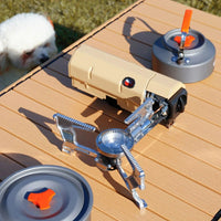 FlameFold™ - Kompakte, zusammenklappbare Spyder-Campinggasbrenner