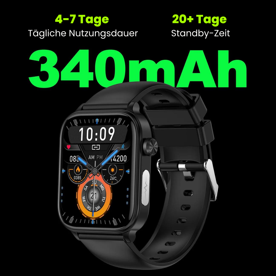 GlucoCare SOS – Smartwatch mit SOS-Funktion & Sturzerkennung
