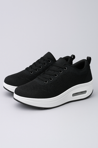 Demi | Damen Sportschuhe mit Keilabsatz und Atmungsaktivem Mesh