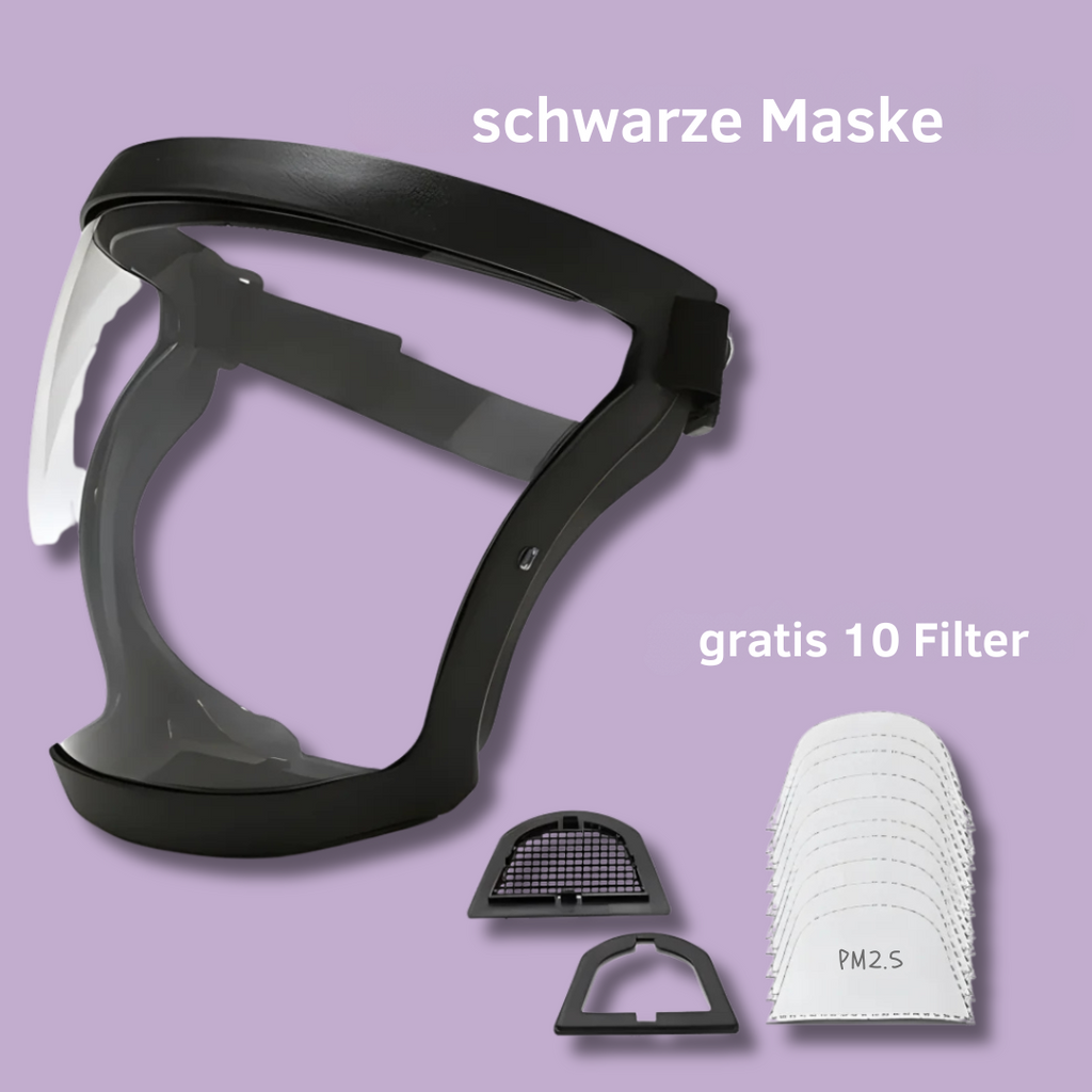 DustShield360™ - Atmen Sie unbeschwert – maximaler Schutz bei jeder Arbeit.