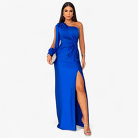 Camilla | Damen Satin-Kleid