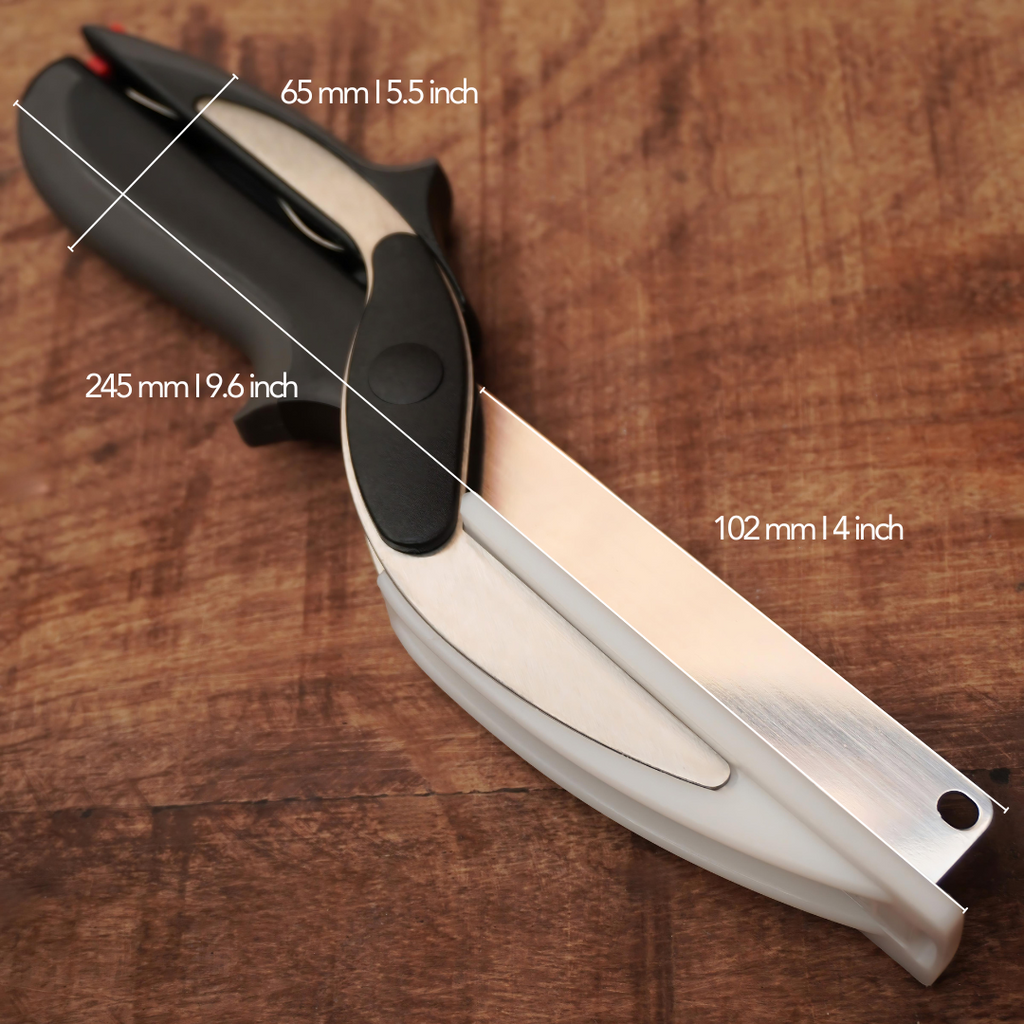 SafeSlice Pro™ - Das Messer und Schneidebrett in einem!
