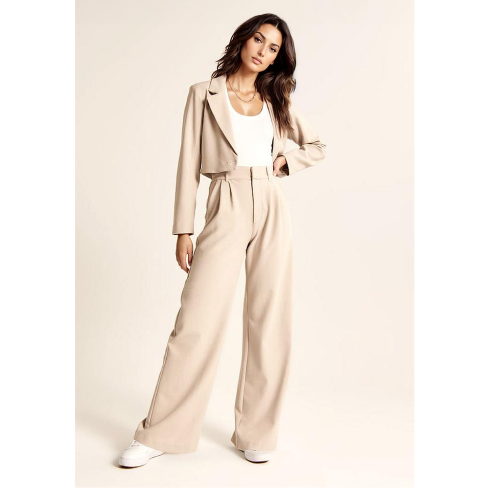 Eva™ - Konisch zulaufende Hose mit weitem Bein