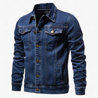Frederik | Jeansjacke - Retro-Eleganz für Männer