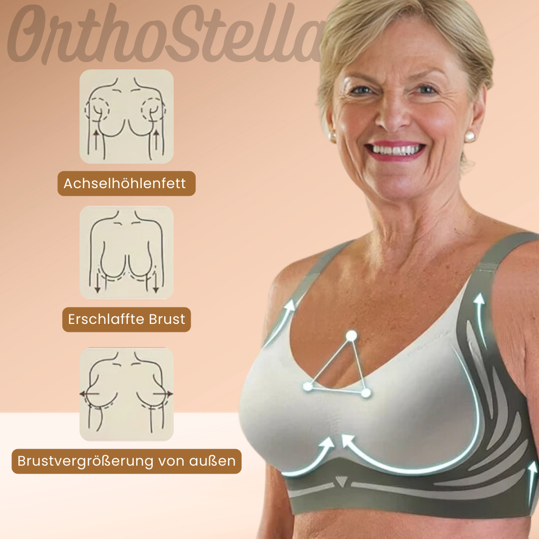 OrthoStella - bügelloser, ergonomischer Komfort-BH für angenehmen Halt