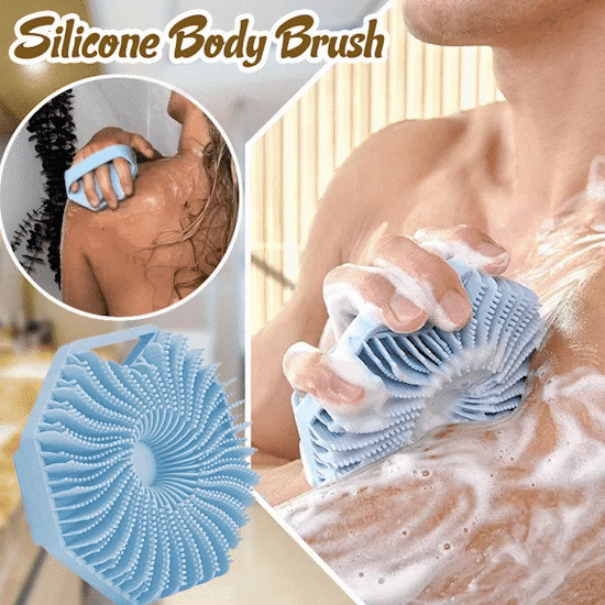 PureSilk Skin™ Hygienische Körperbürste für strahlende Haut