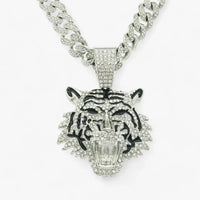 DOMINANT | Hip-Hop Collier - Markanter Tigerkopf-Anhänger