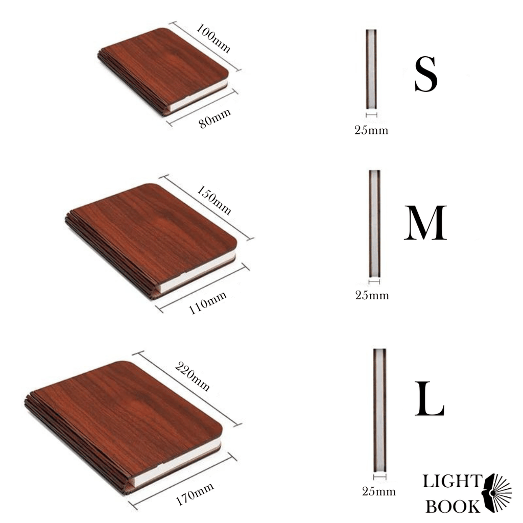 BookLamp™-Warmes, leuchtendes Licht