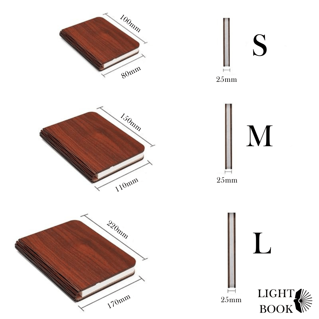 BookLamp™-Warmes, leuchtendes Licht