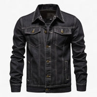 Frederik | Jeansjacke - Retro-Eleganz für Männer