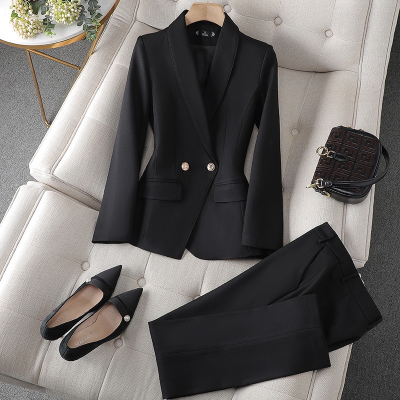 Damen Blazer & Hosen Set – Celestine