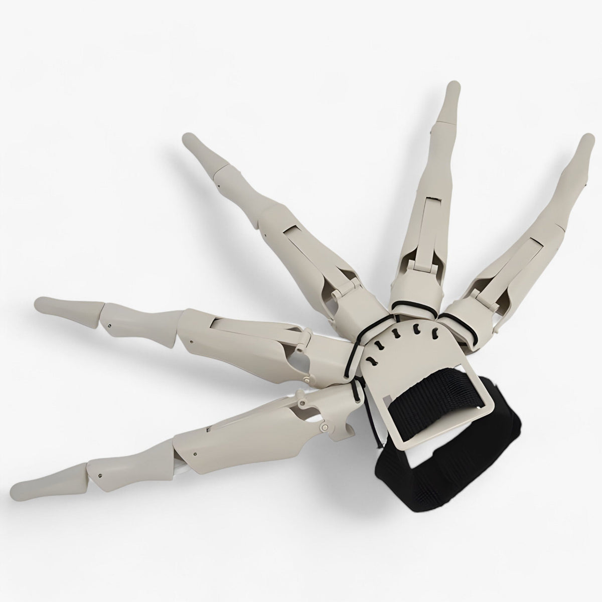 Gelenkige Skelettfinger - Realistischer Horrorthandschuh