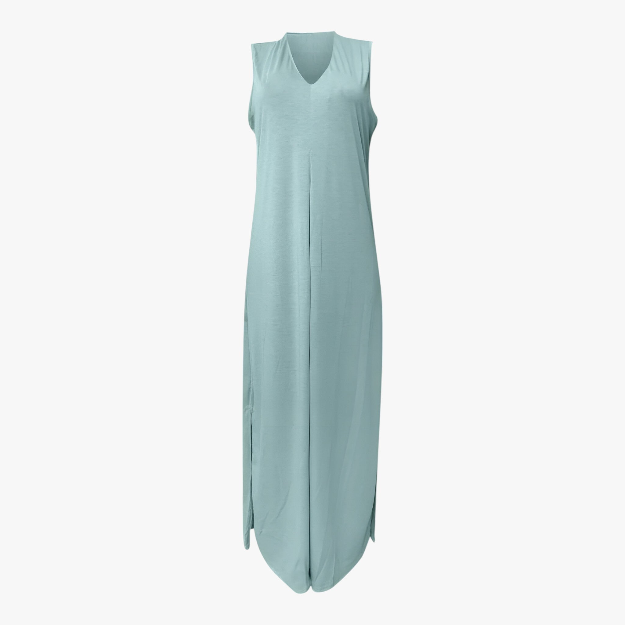Helen | Langes Kleid mit Gratis-Cardigan - Elegant und bequem