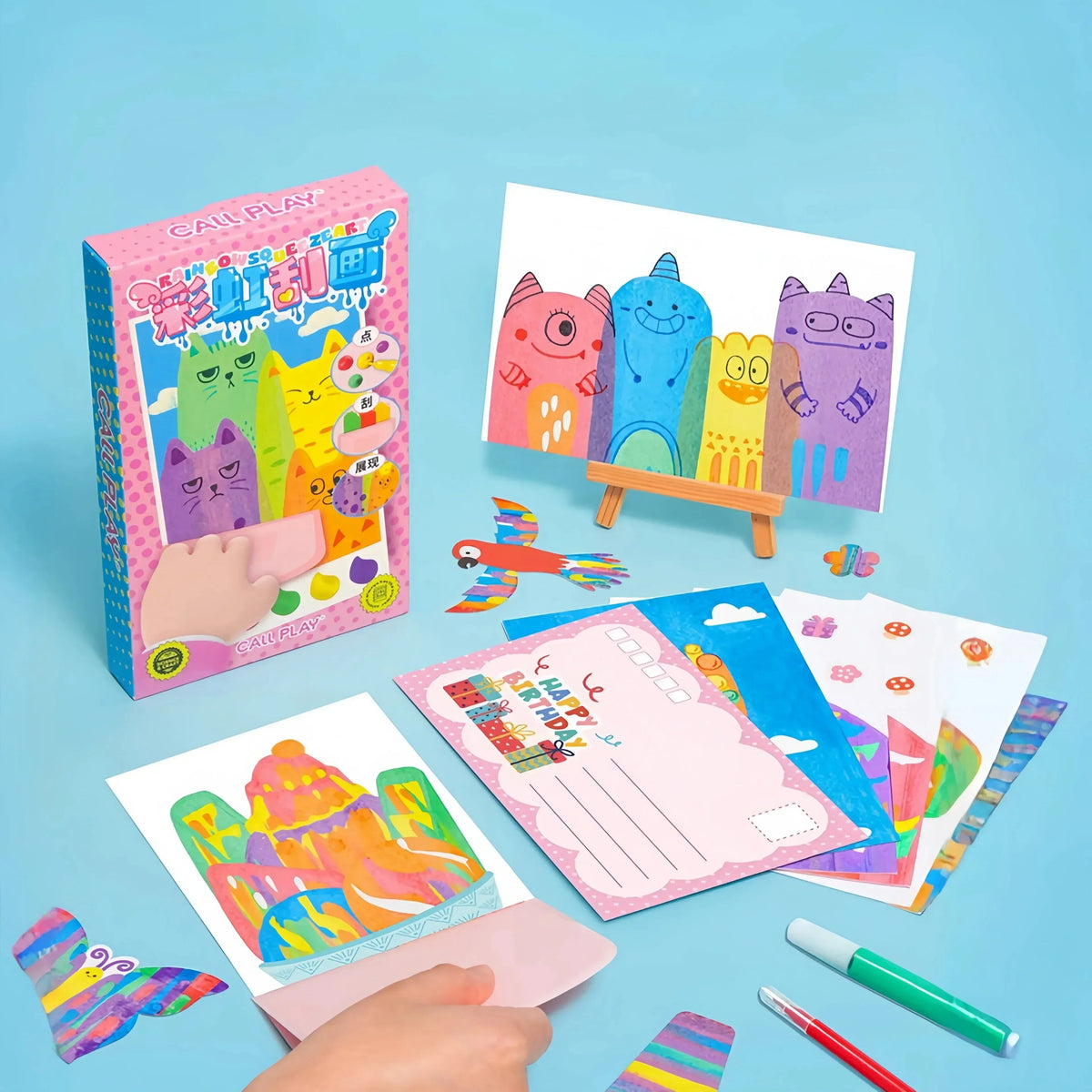 Magic Doodle™ Zeigen Sie Ihre Kreativität mit einer Box voller Überraschungen