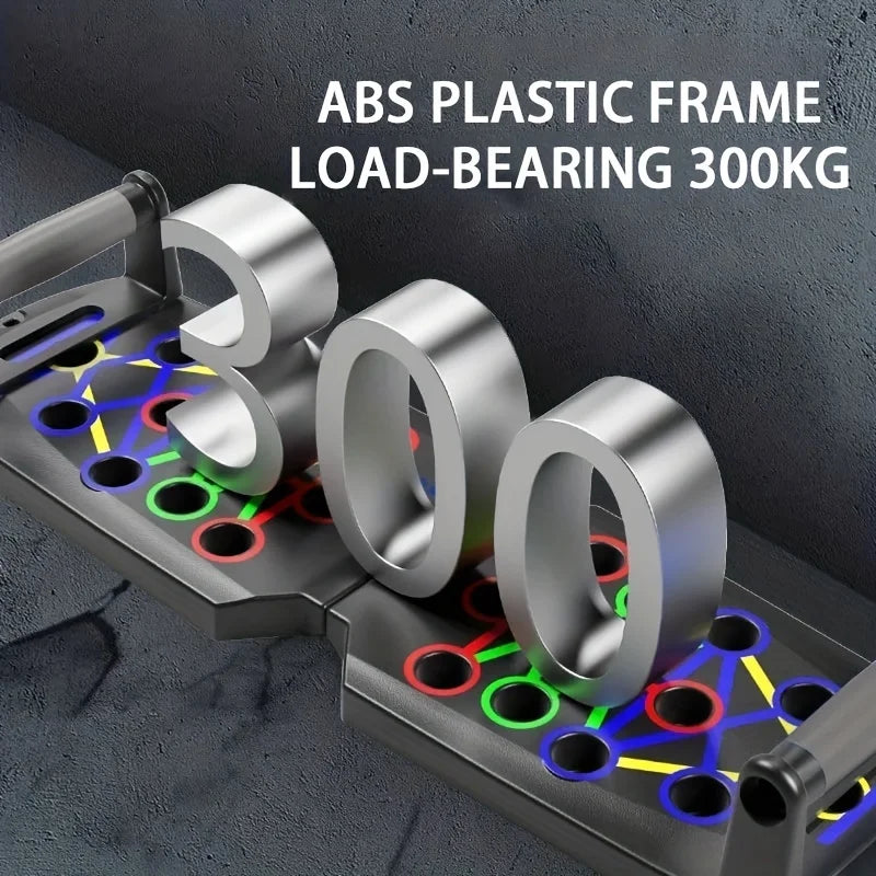 FlexBoard™ - Multifunktionales, zusammenklappbares Push-up-Board-Set