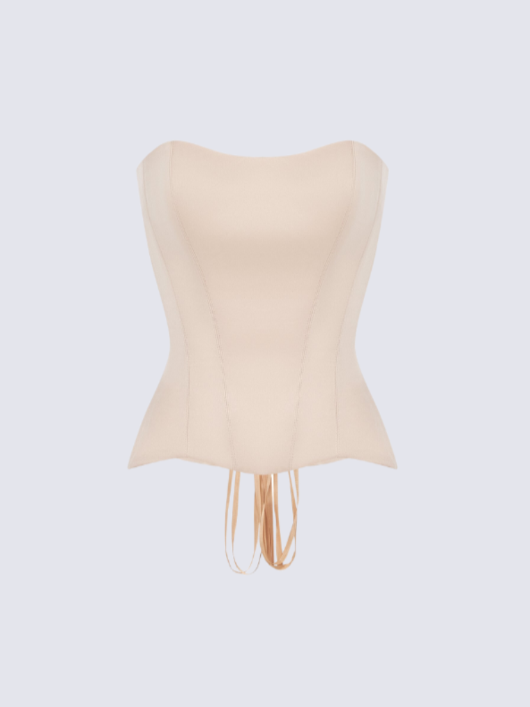 Satin Korsett