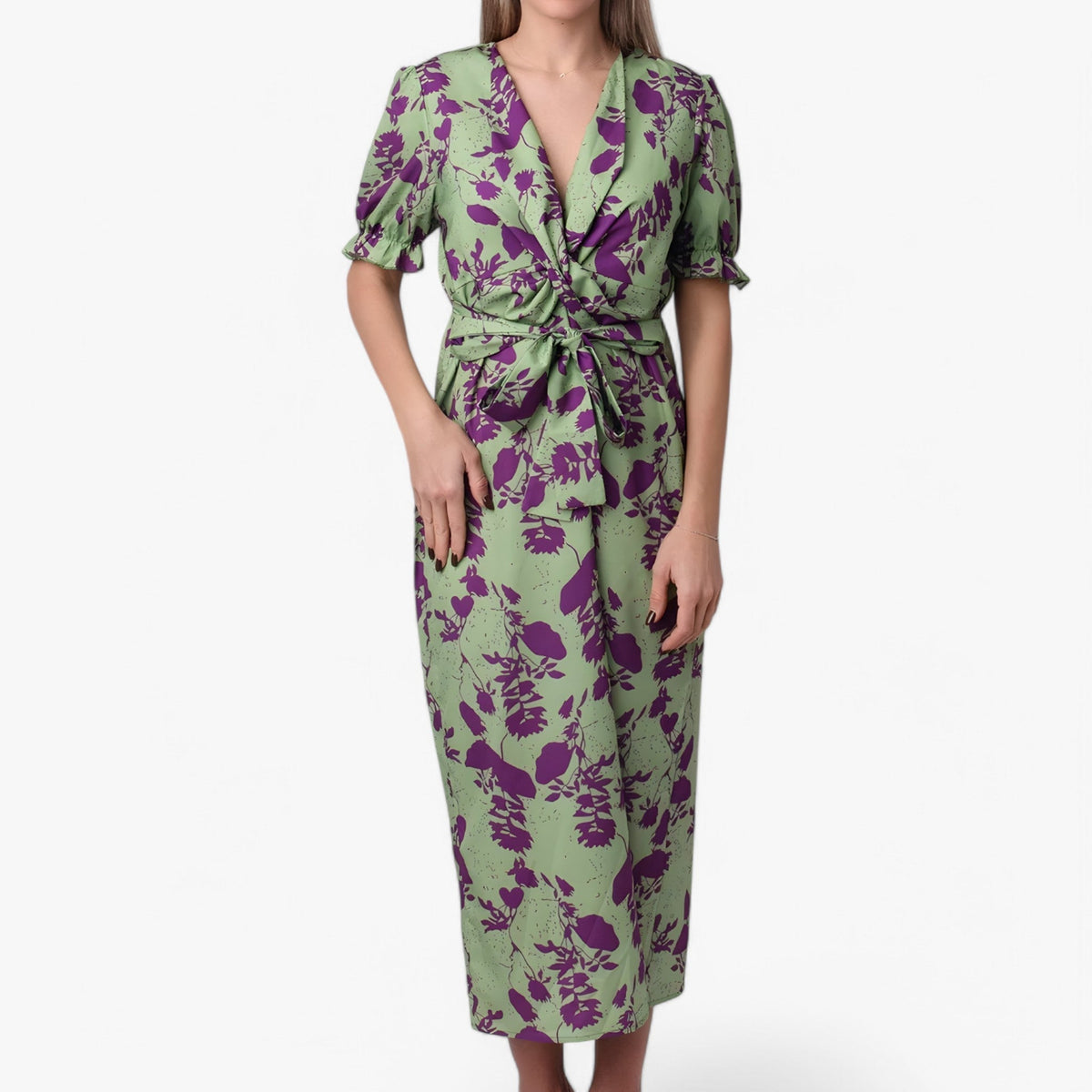 Amara | Blumen Kleid - Elegant und feminin