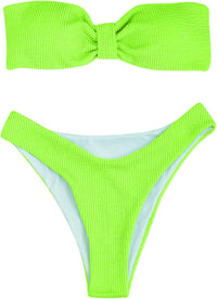 Saint-Tropez Sunrise™ - Bandeau-Bikini mit geraffter Büste