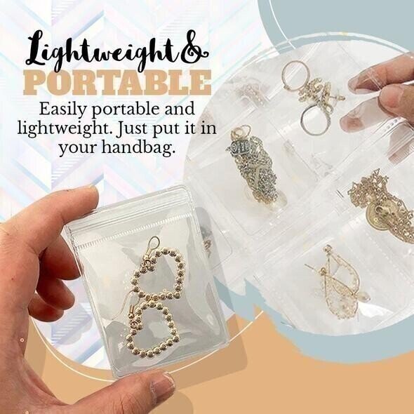 Jewelkase™ - Transparentes Schmuckaufbewahrungsbuch-Set
