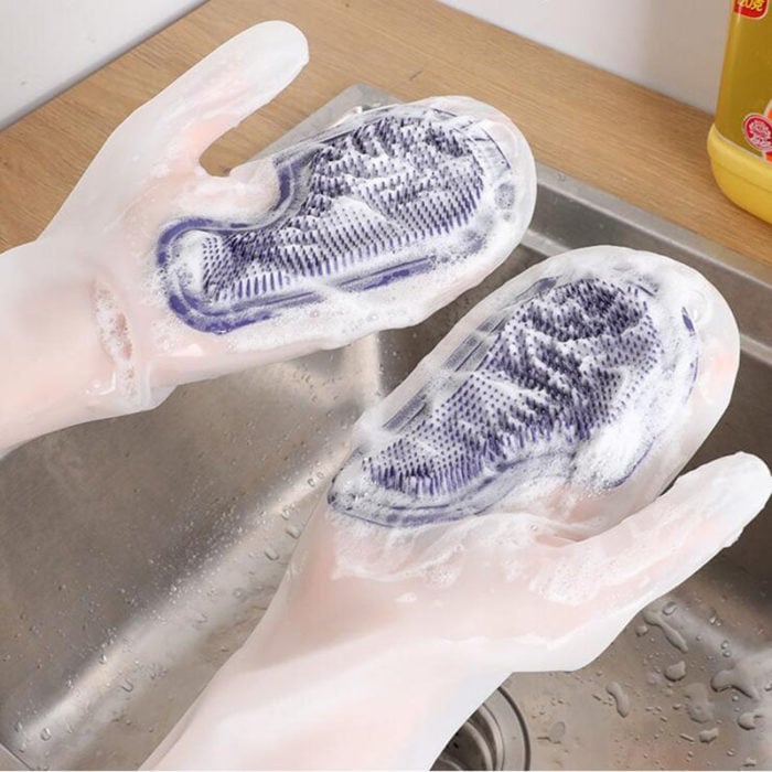 ScrubMate™ - Der ultimative Küchenhandschuh für müheloses Schrubben!