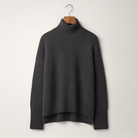 Luxuriöser Kaschmir-Rollkragenpullover für Damen – Amira