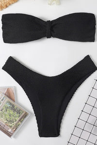 Saint-Tropez Sunrise™ - Bandeau-Bikini mit geraffter Büste