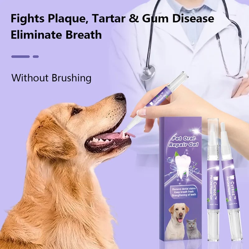 Dental Gel™ - Für ein strahlendes Hundelächeln