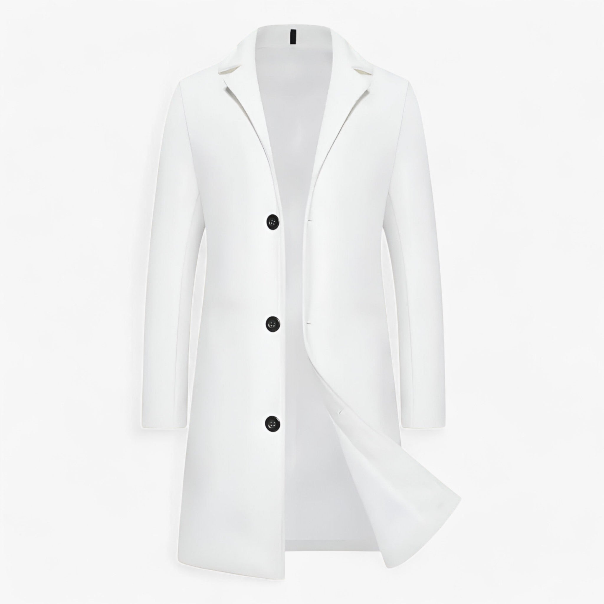 Lange Baumwolljacke - Elegant und geeignet für Business Casual Herren