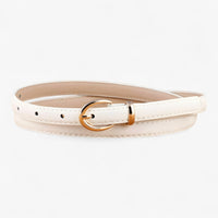 Helen | Damengürtel - Schmal echtes Leder für mühelosen Stil