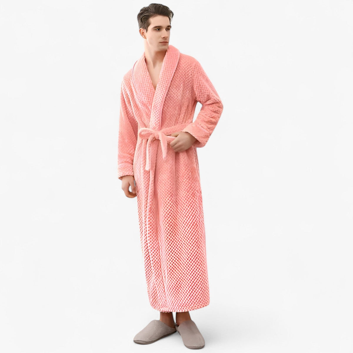Sofia | Weiche Fleece-Bademantel