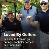 SwingShot™ | Golfball-Schnapsglas