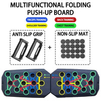 FlexBoard™ - Multifunktionales, zusammenklappbares Push-up-Board-Set