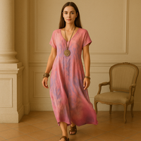 Marie - Vintage-Gradient-Kleid