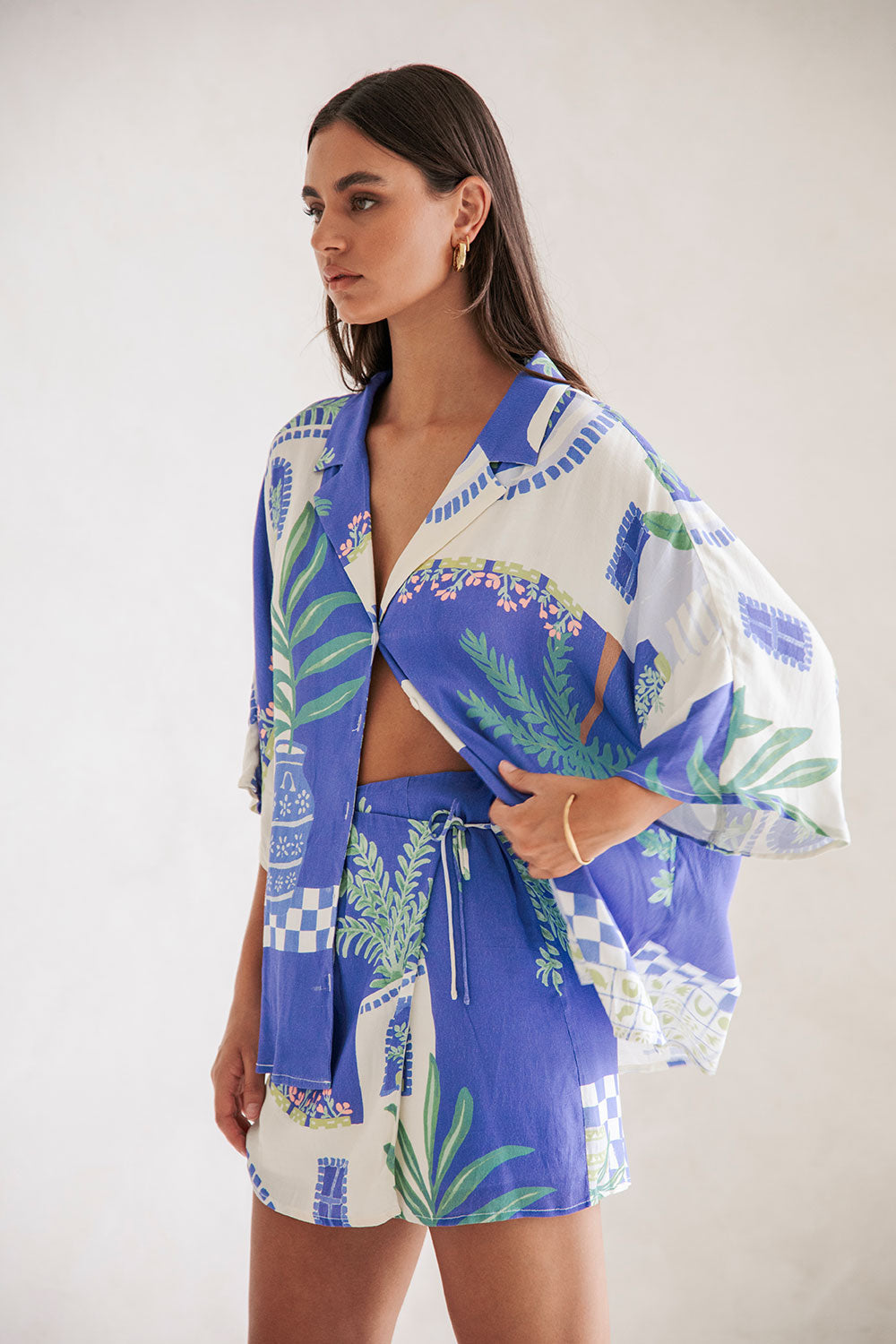 Rock und Shirt Set - Lebendige Sommer-Essenz