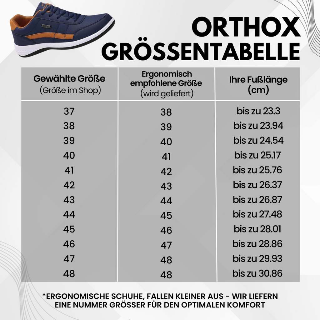OrthoX – ergonomische Komfortschuhe