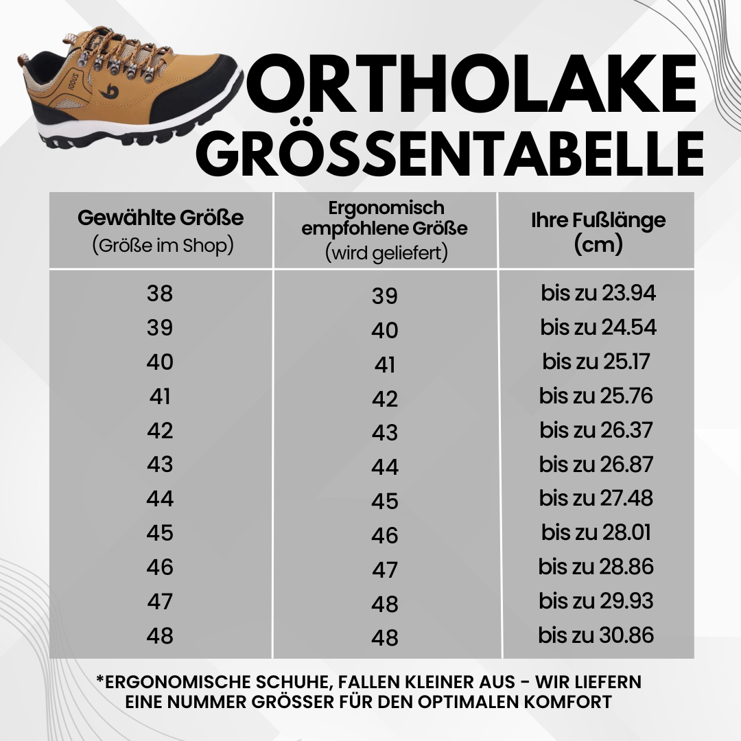 HikeHub - OrthoLake — Ergonomische Komfortschuhe