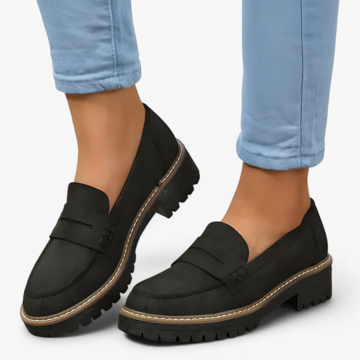 Flavia | Schmale Mokkasschuhe für Damen