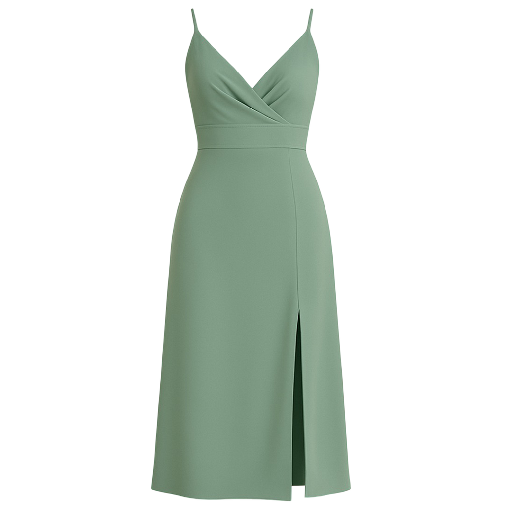 Felicity | Langarmkleid aus Satin, wo Eleganz auf modernen Glamour trifft