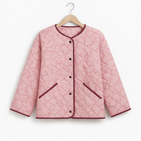 Heidi | Steppjacke mit Blumenmuster - Komfort mit einem Hauch von Vintage