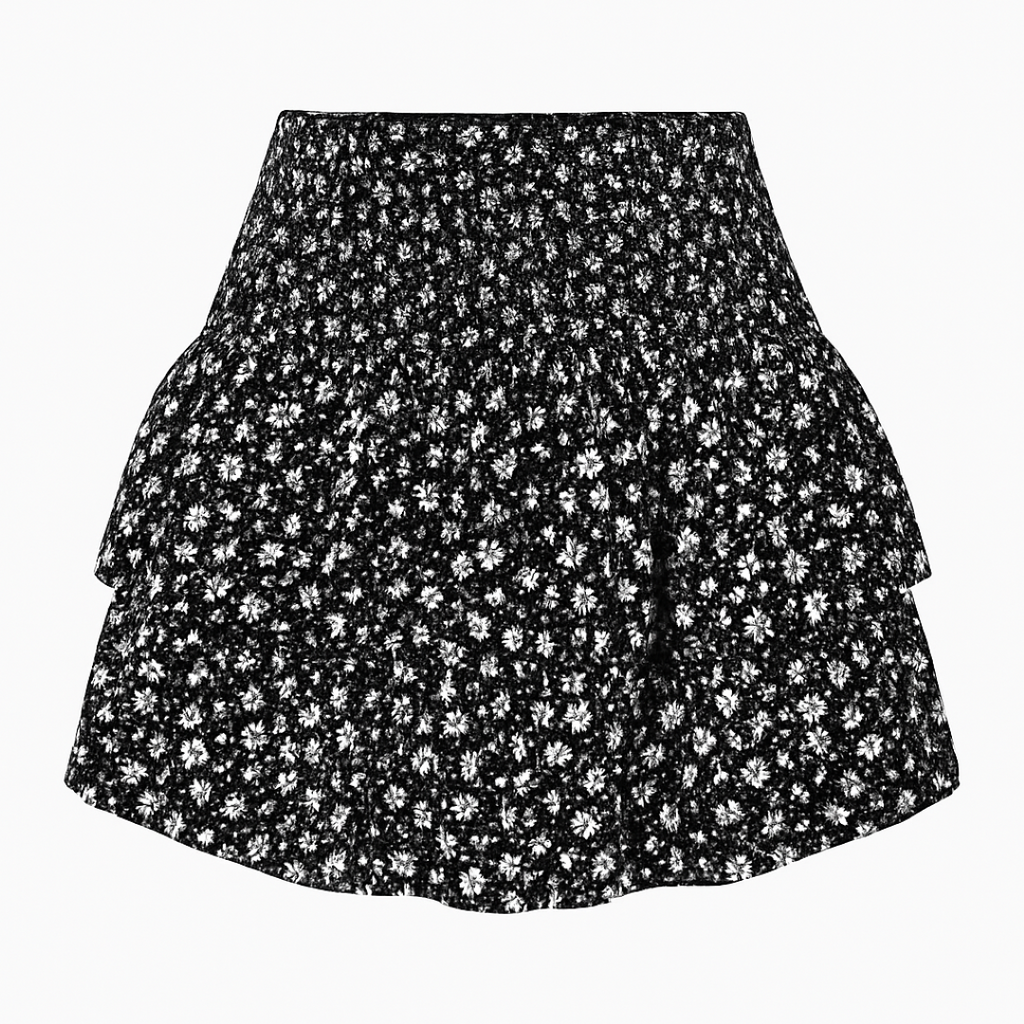 Savannah | Boho-Miniröcke mit hoher Taille