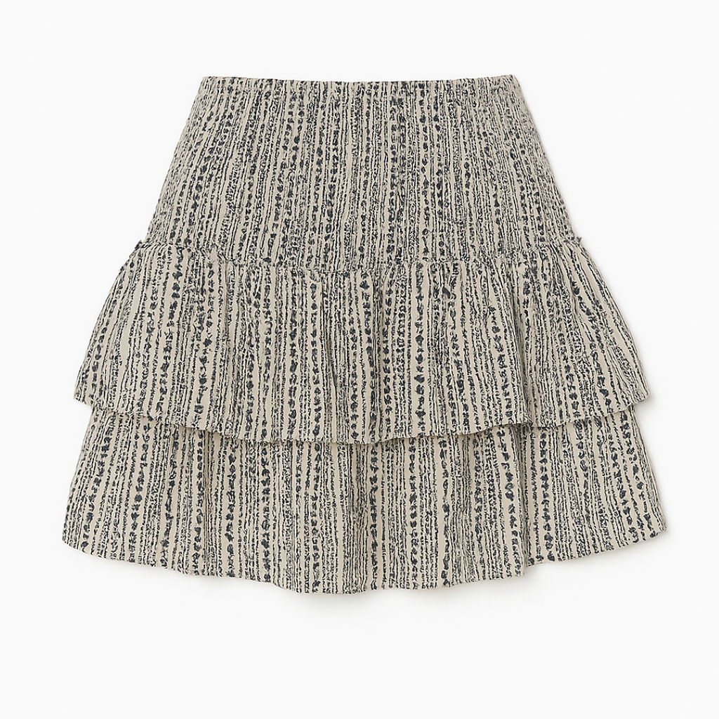 Savannah | Boho-Miniröcke mit hoher Taille